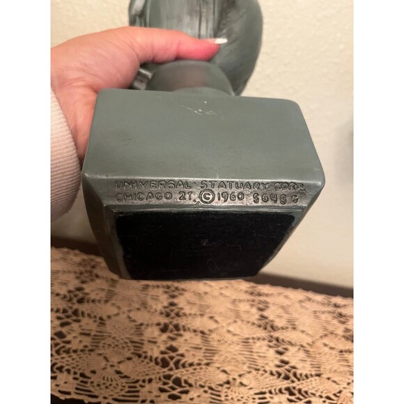 1960 Universal Statutory Corp Chinoiserie Style Woman Bust - Picture 7 of 10